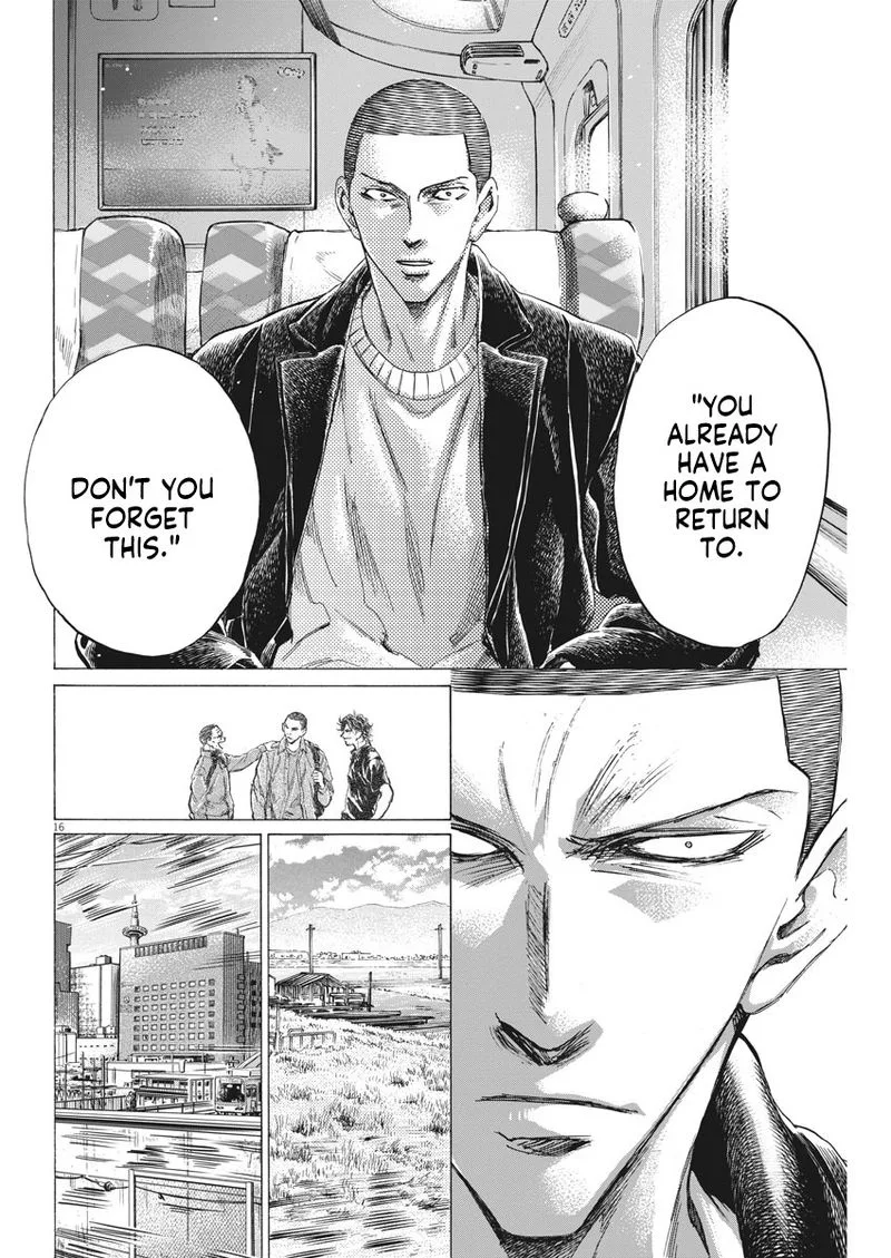 Ao Ashi Chapter 276 page 16