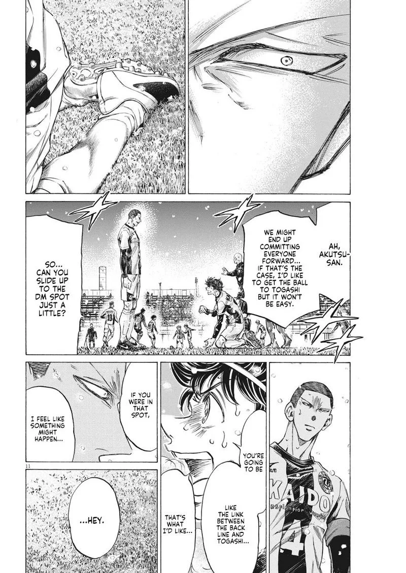 Ao Ashi Chapter 278 page 11