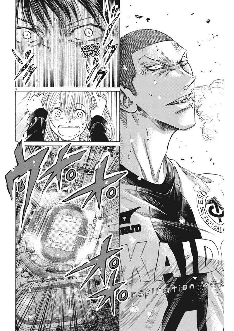 Ao Ashi Chapter 278 page 9