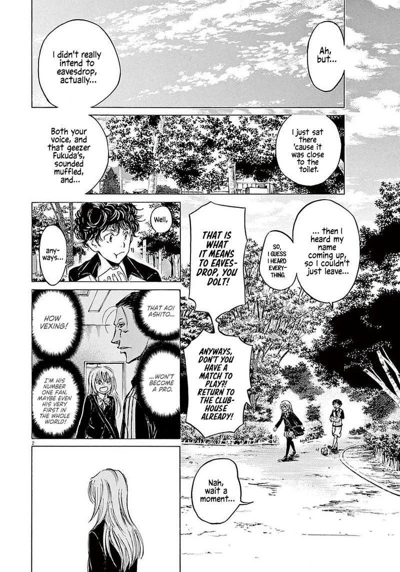 Ao Ashi Chapter 28 page 2