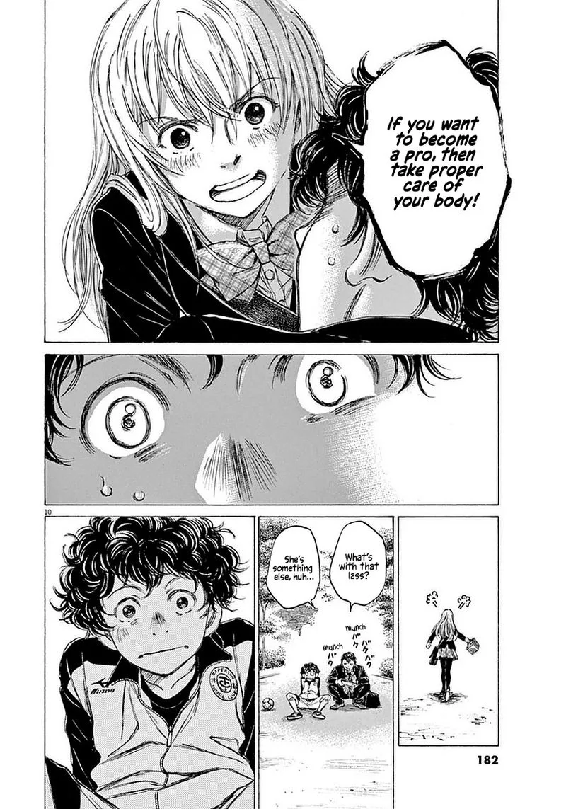 Ao Ashi Chapter 28 page 10