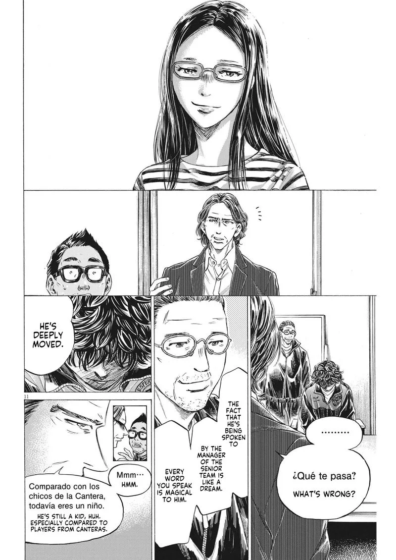 Ao Ashi Chapter 282 page 11