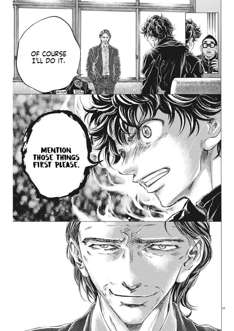 Ao Ashi Chapter 282 page 18