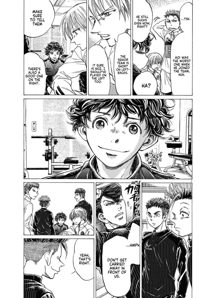 Ao Ashi Chapter 283 page 7