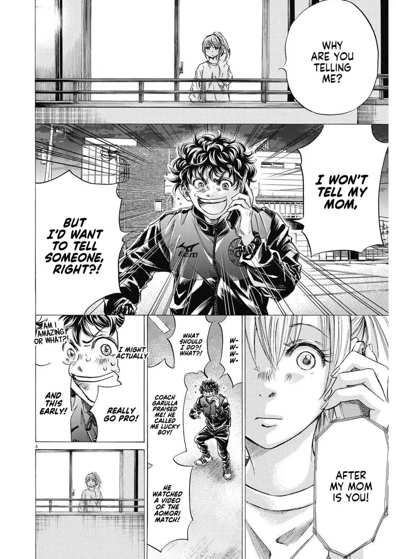 Ao Ashi Chapter 283 page 4