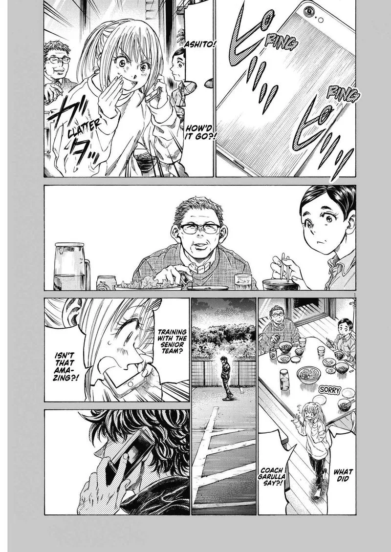 Ao Ashi Chapter 283 page 1