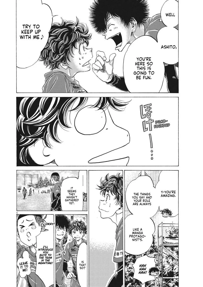 Ao Ashi Chapter 284 page 6