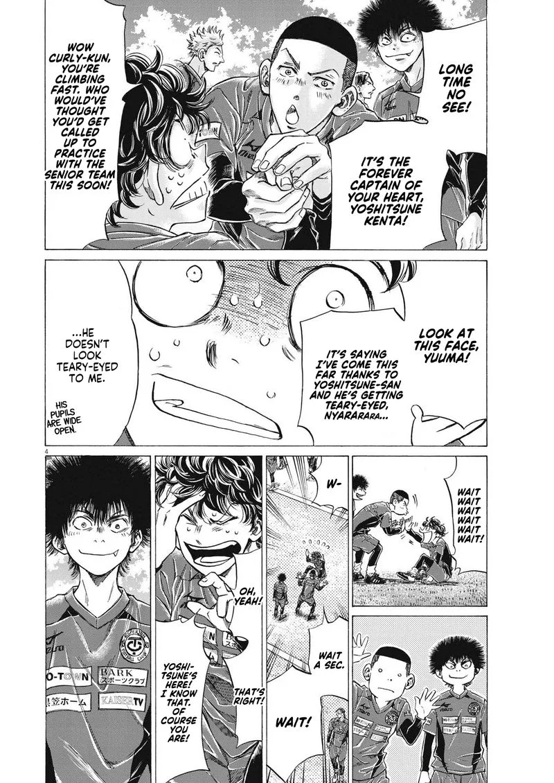 Ao Ashi Chapter 284 page 4