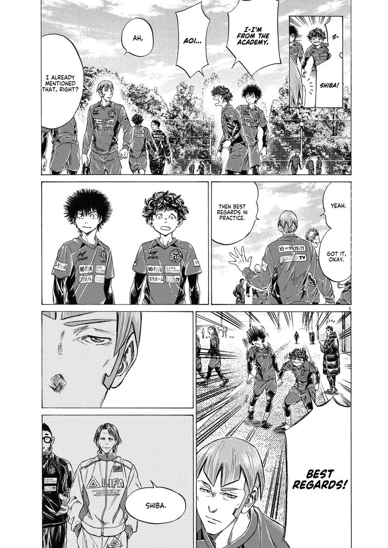 Ao Ashi Chapter 285 page 5