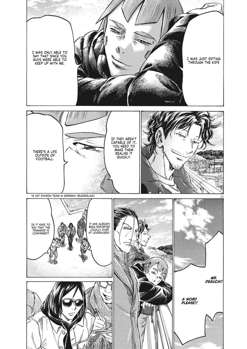 Ao Ashi Chapter 289 page 9