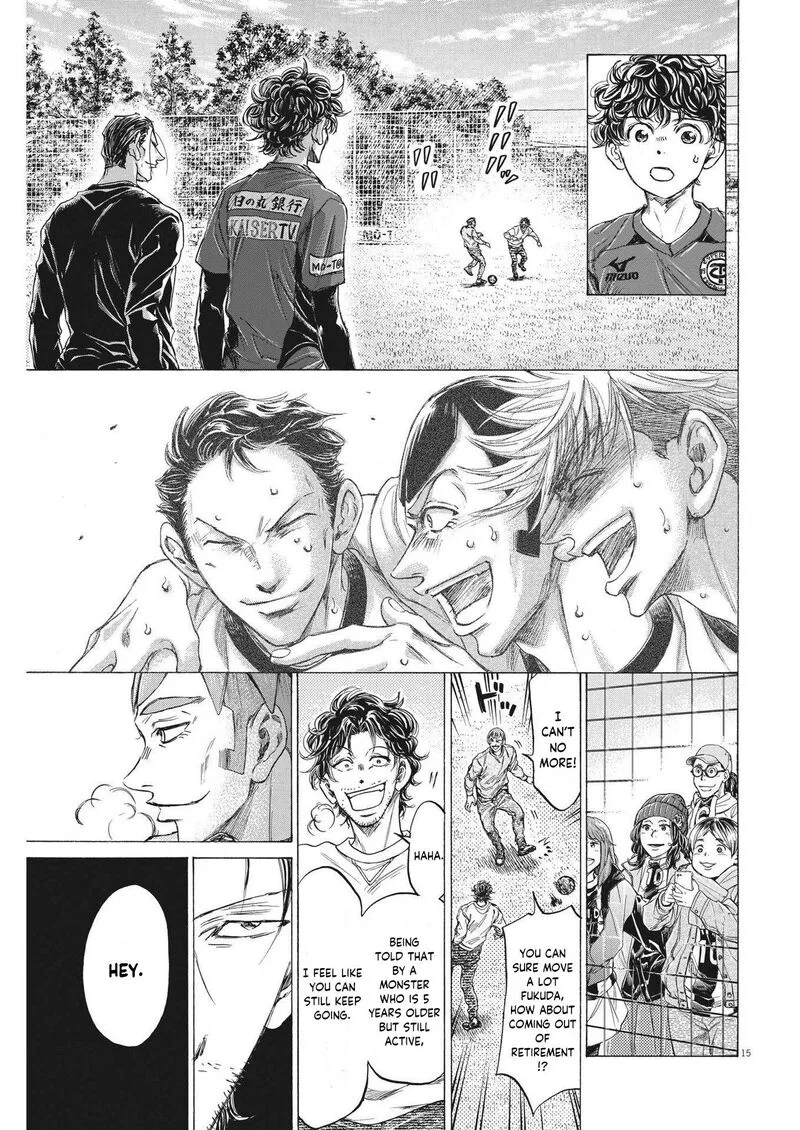 Ao Ashi Chapter 290 page 15