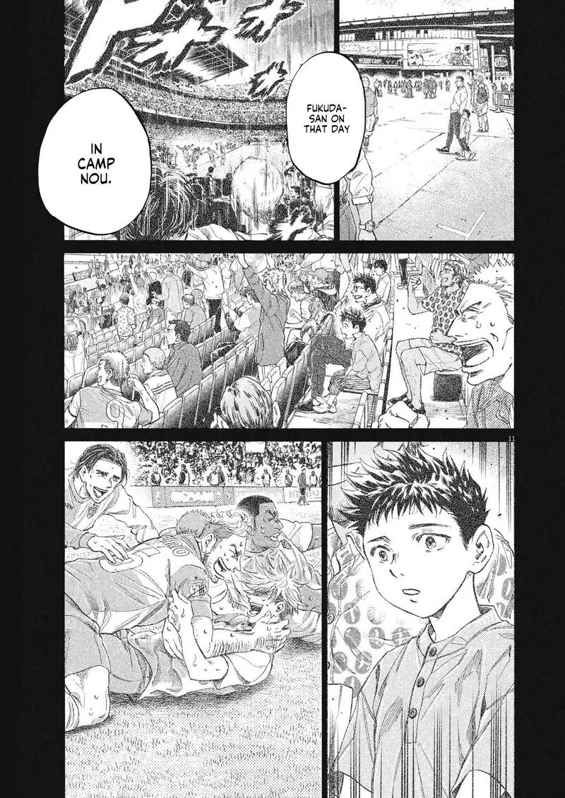Ao Ashi Chapter 291 page 11
