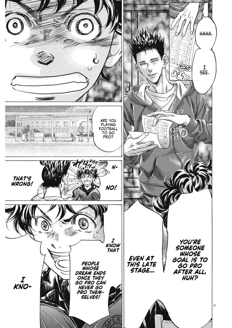 Ao Ashi Chapter 291 page 15