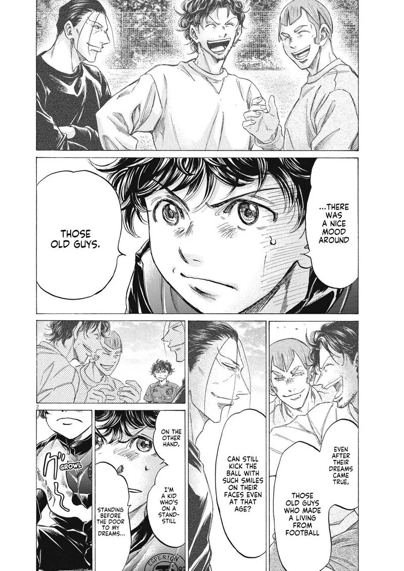 Ao Ashi Chapter 291 page 2
