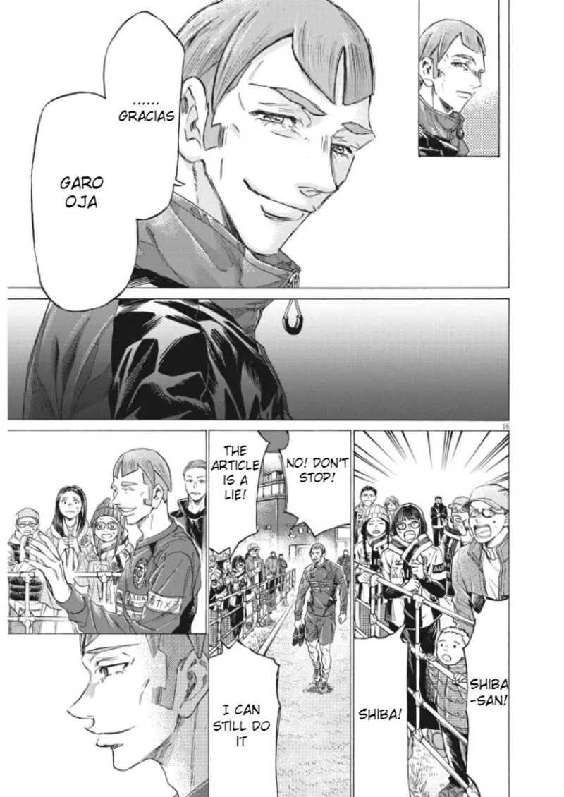 Ao Ashi Chapter 292 page 16