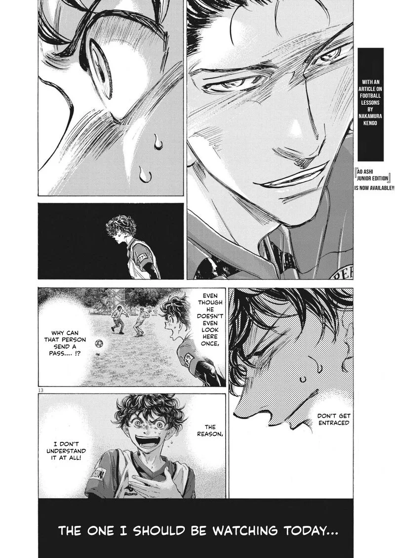 Ao Ashi Chapter 301 page 12