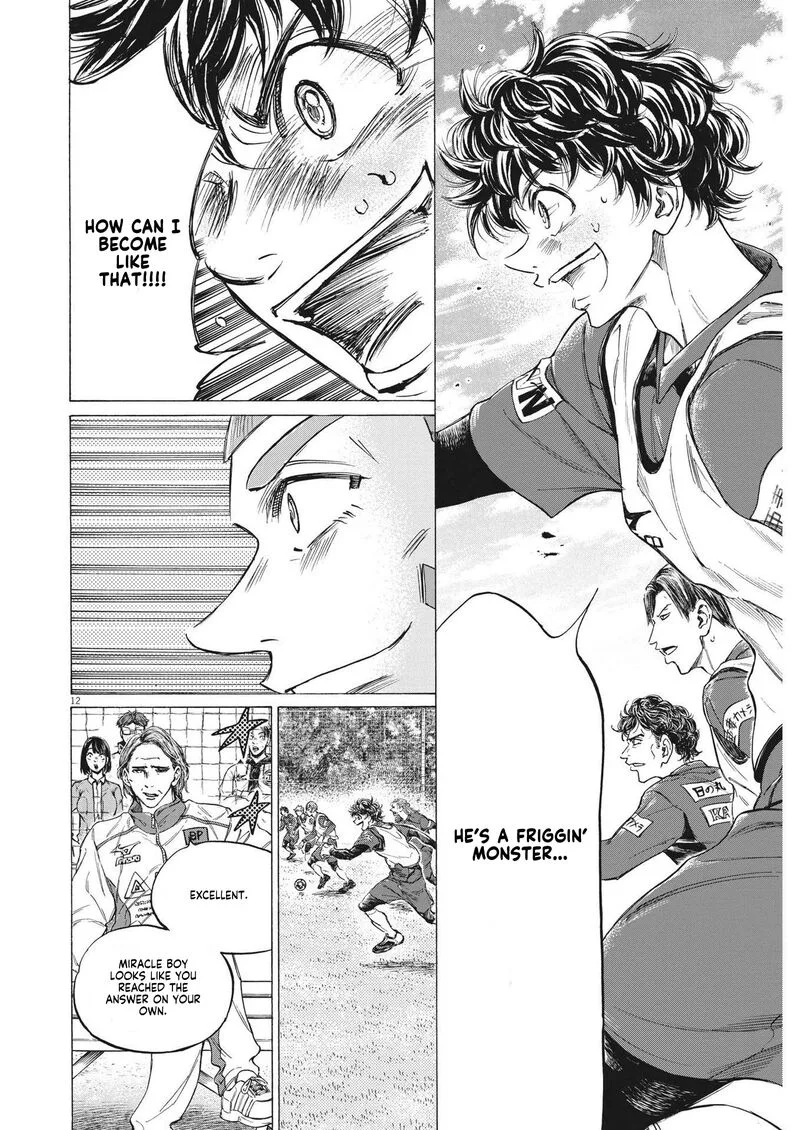 Ao Ashi Chapter 302 page 12