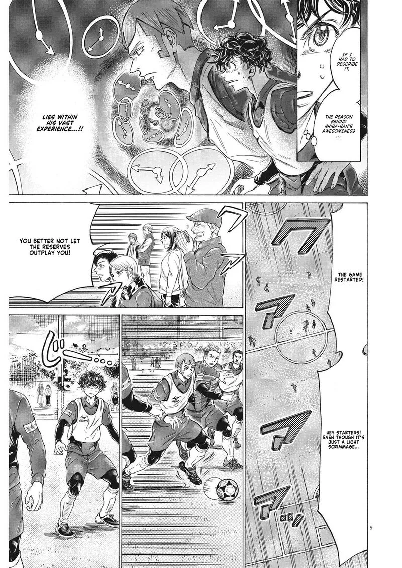 Ao Ashi Chapter 302 page 5
