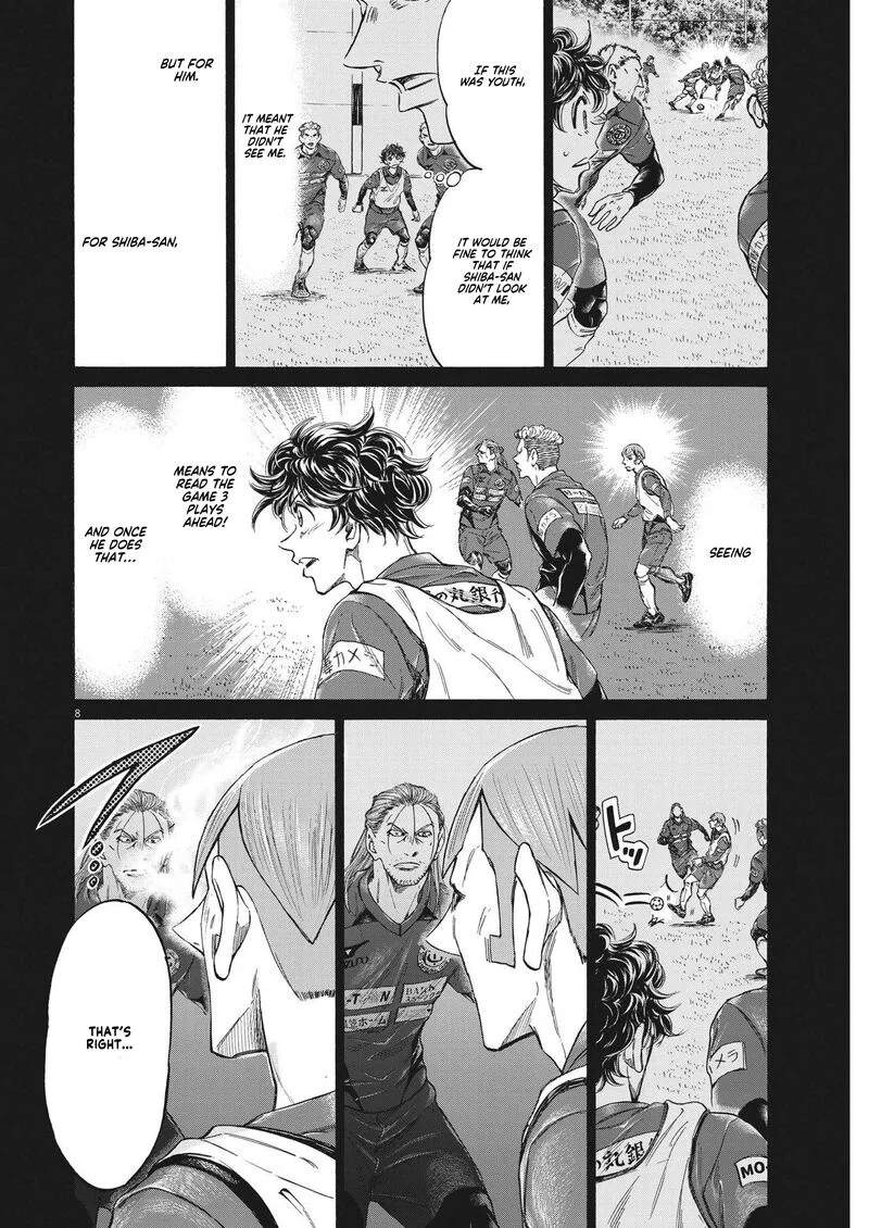 Ao Ashi Chapter 302 page 8