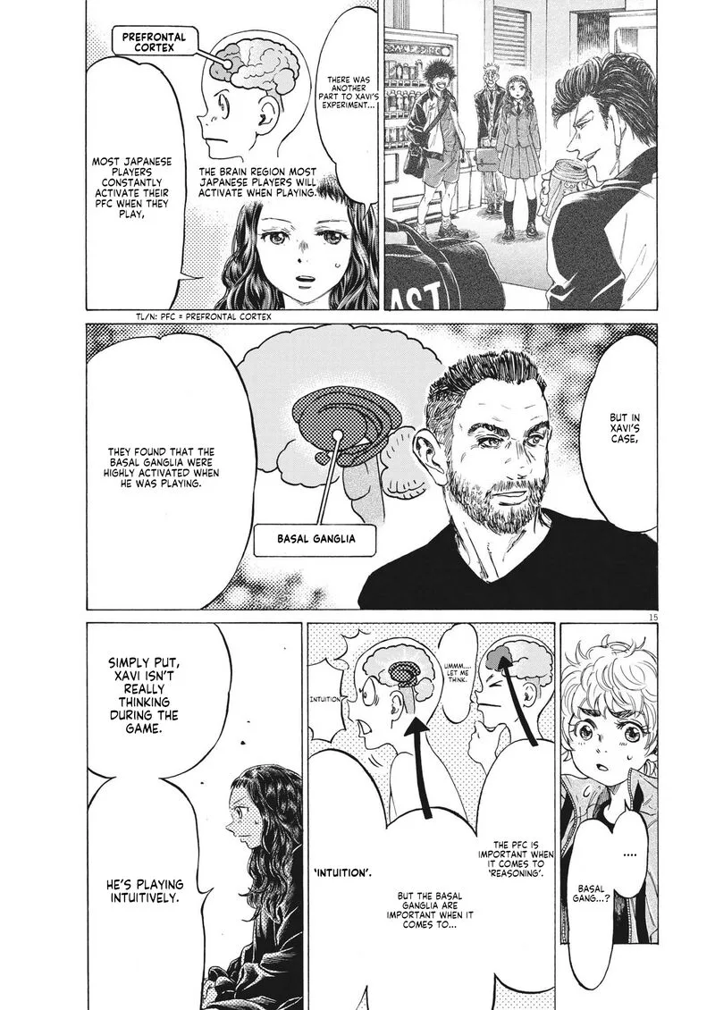 Ao Ashi Chapter 302 page 15