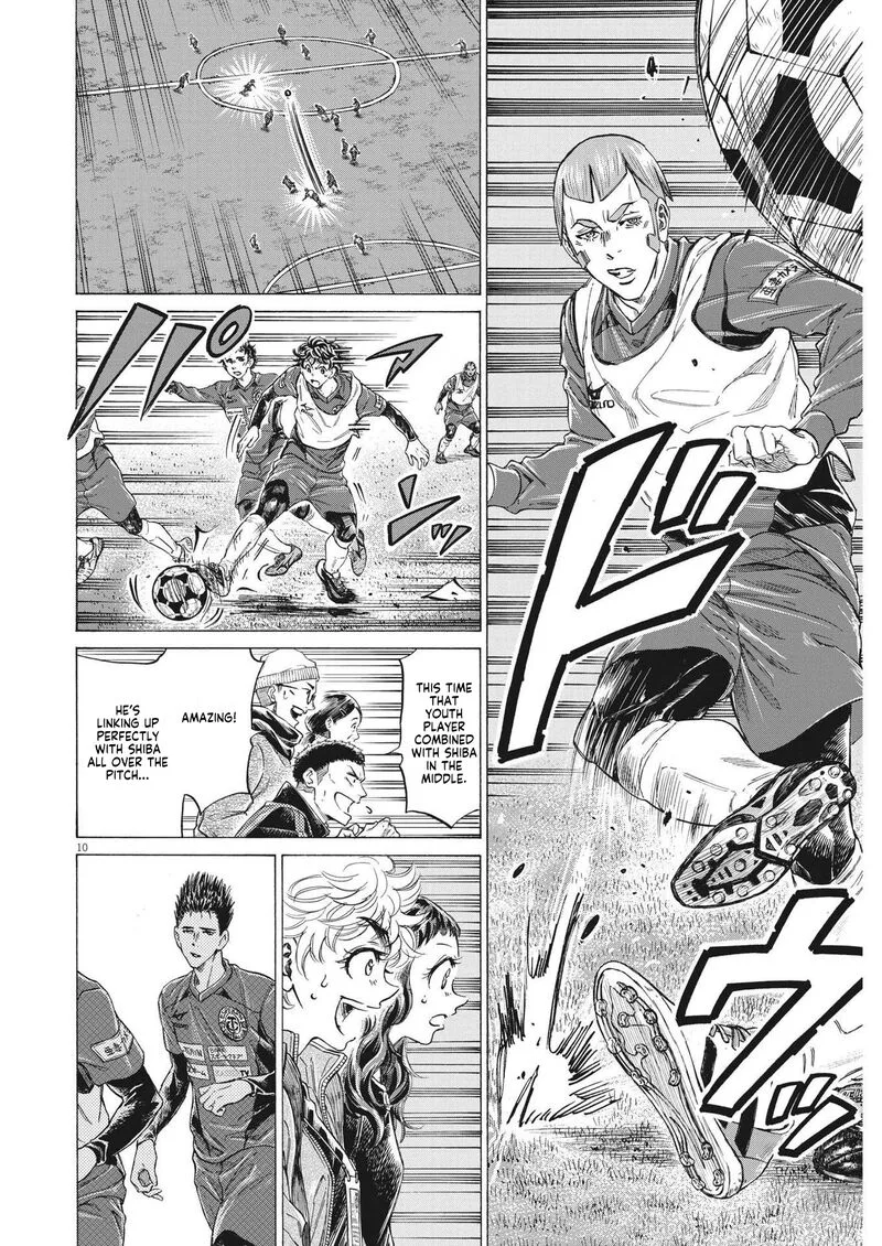 Ao Ashi Chapter 302 page 10