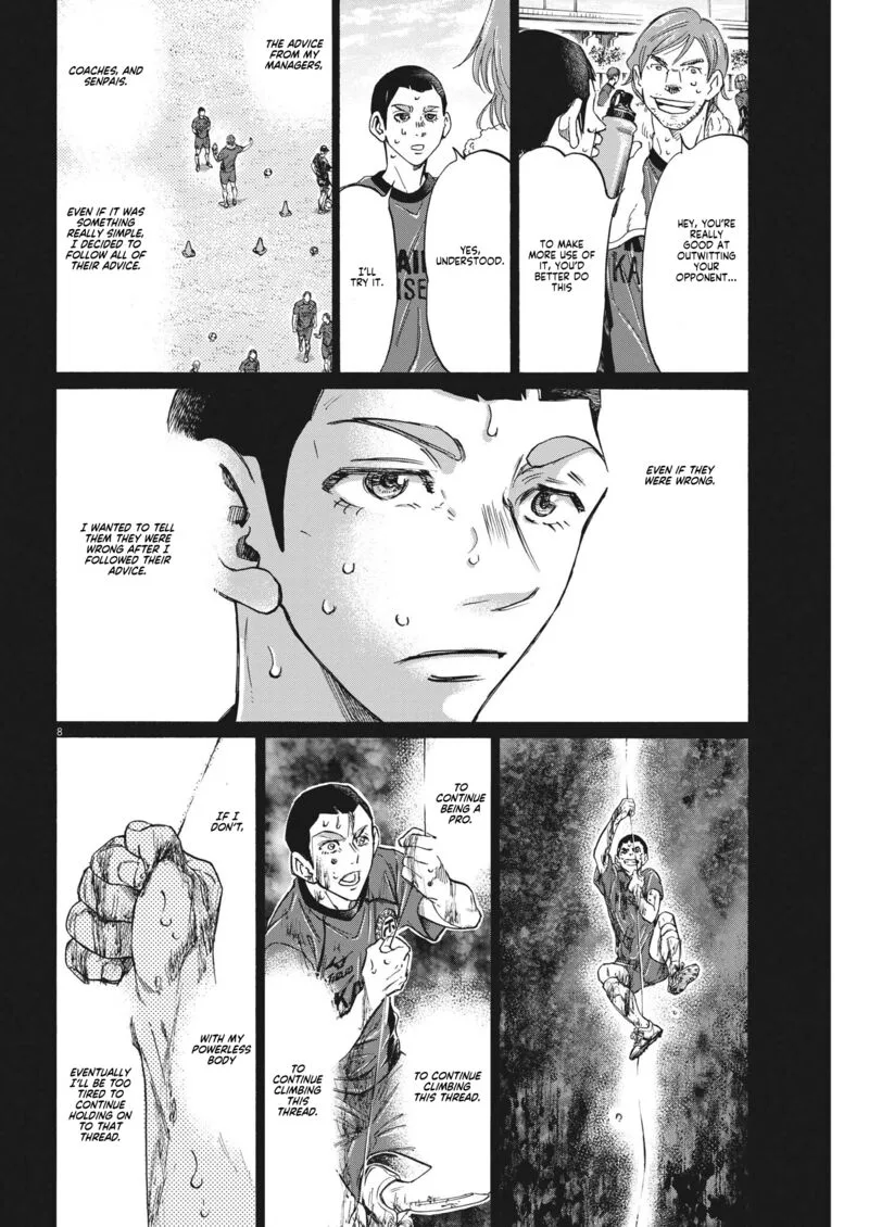 Ao Ashi Chapter 303 page 8