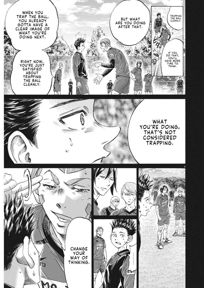 Ao Ashi Chapter 304 page 9