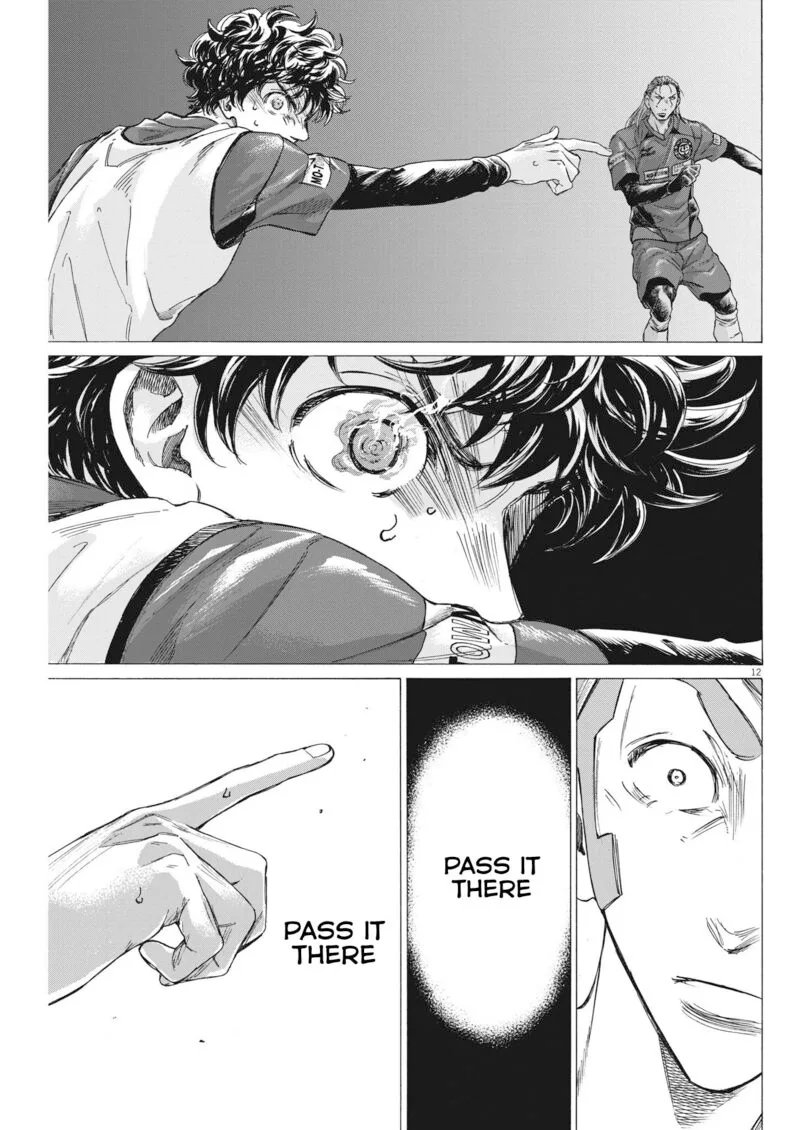 Ao Ashi Chapter 305 page 12