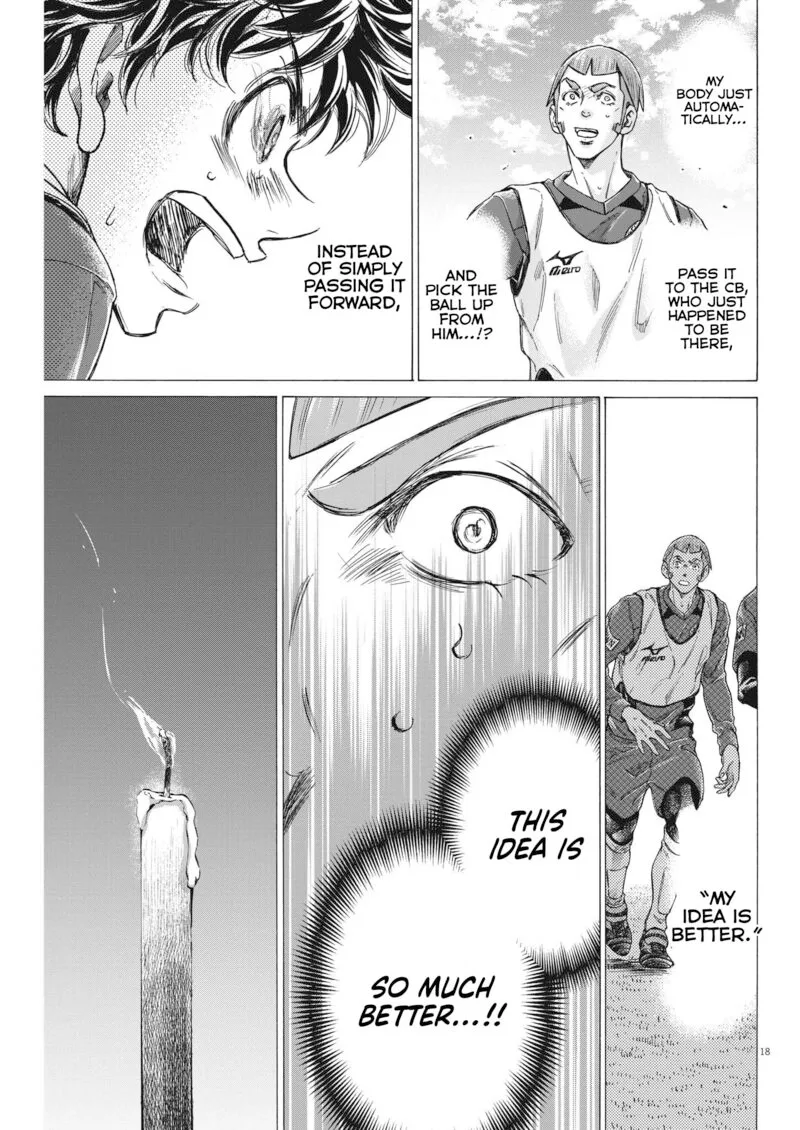 Ao Ashi Chapter 305 page 18