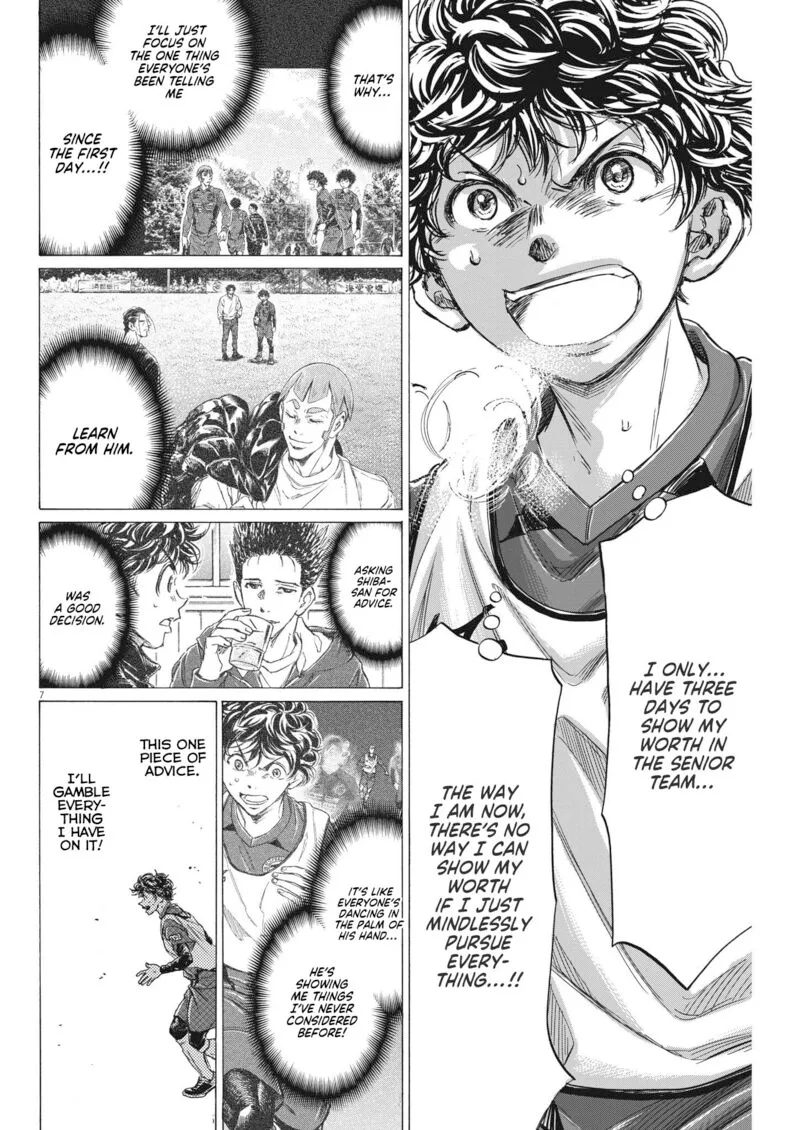 Ao Ashi Chapter 305 page 7