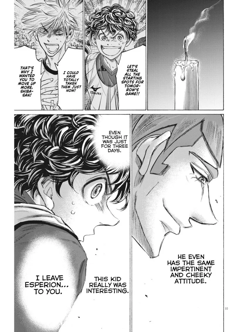 Ao Ashi Chapter 305 page 10