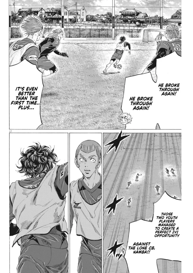 Ao Ashi Chapter 305 page 17