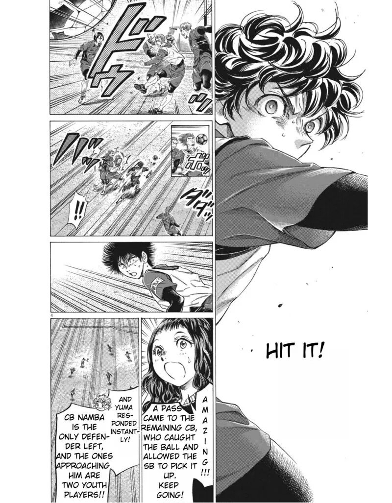 Ao Ashi Chapter 306 page 4