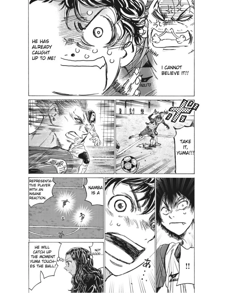 Ao Ashi Chapter 306 page 8