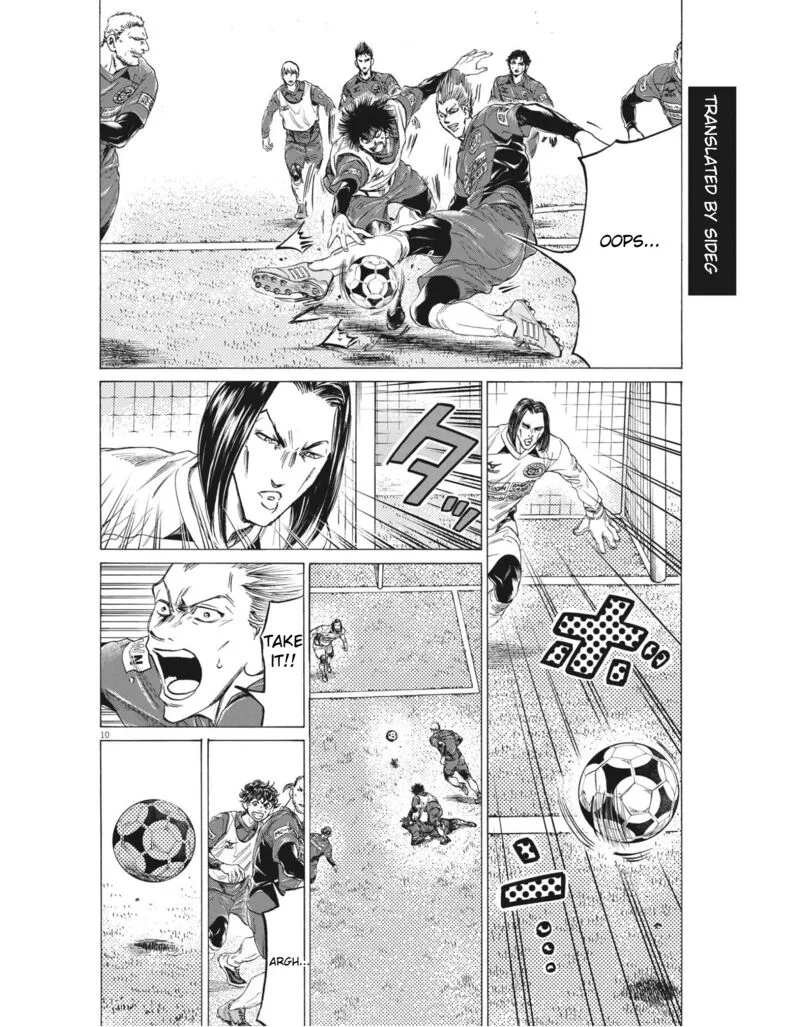 Ao Ashi Chapter 306 page 10