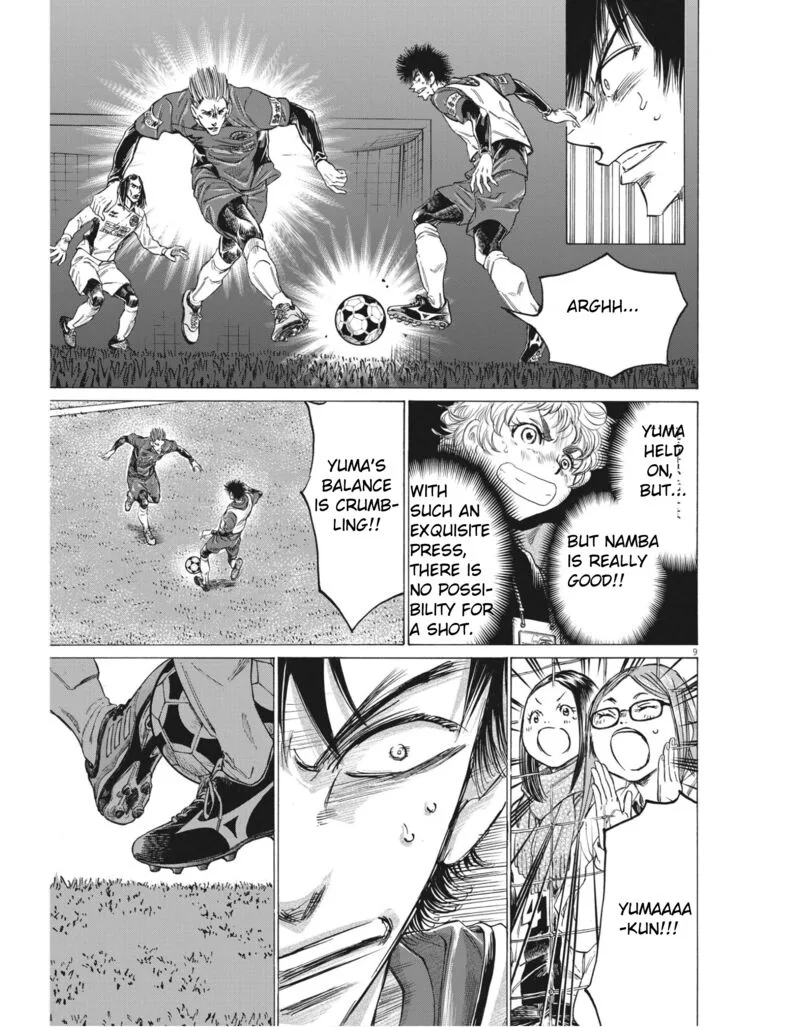 Ao Ashi Chapter 306 page 9