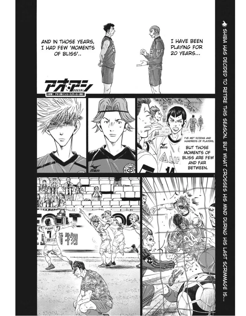 Ao Ashi Chapter 306 page 1