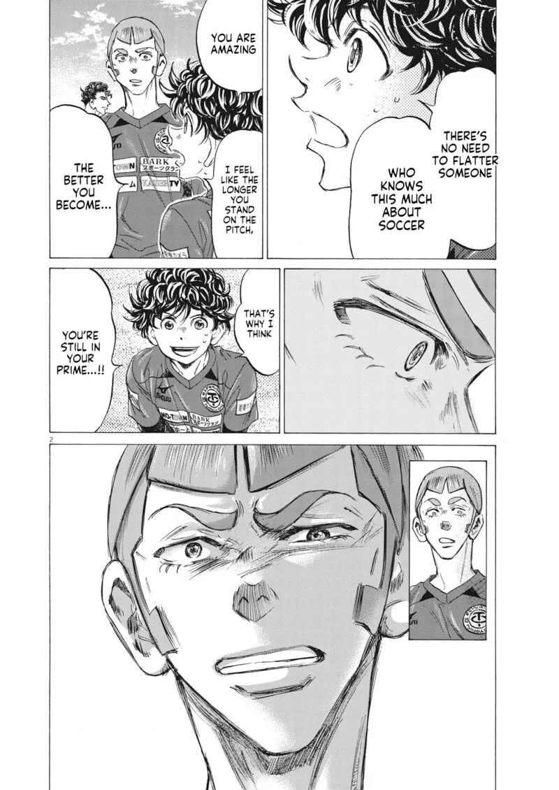 Ao Ashi Chapter 307 page 2