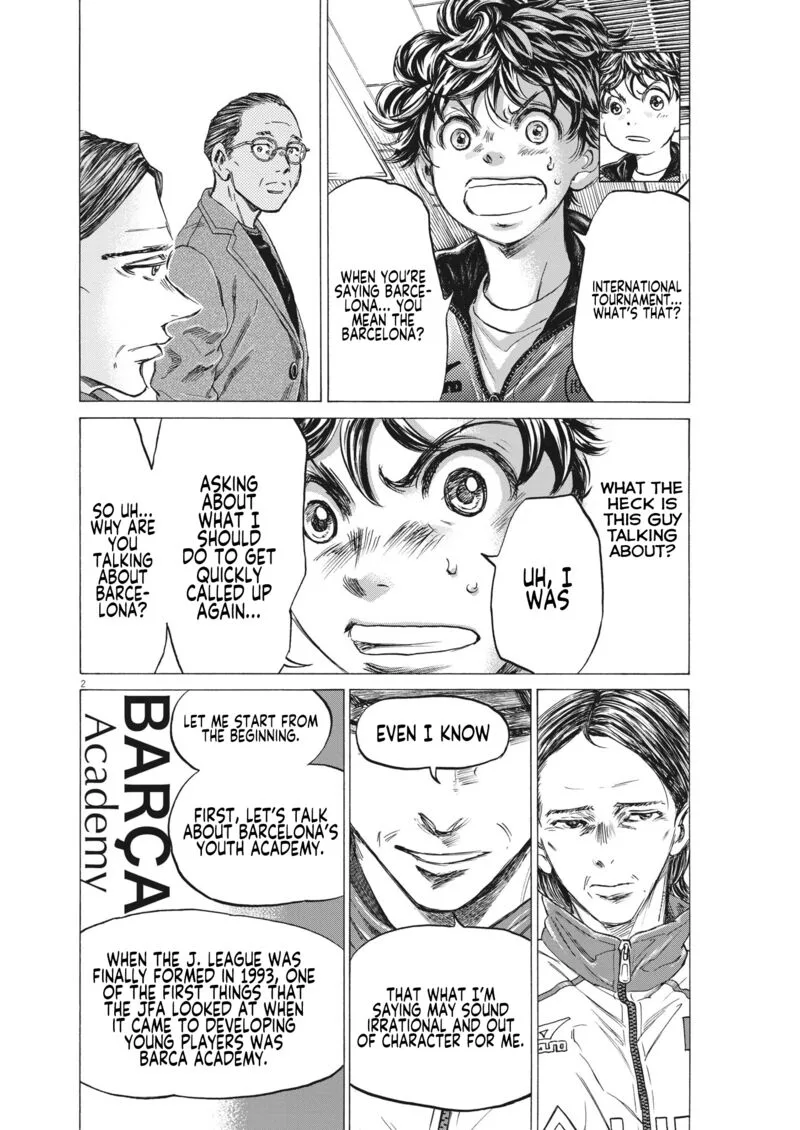 Ao Ashi Chapter 309 page 2