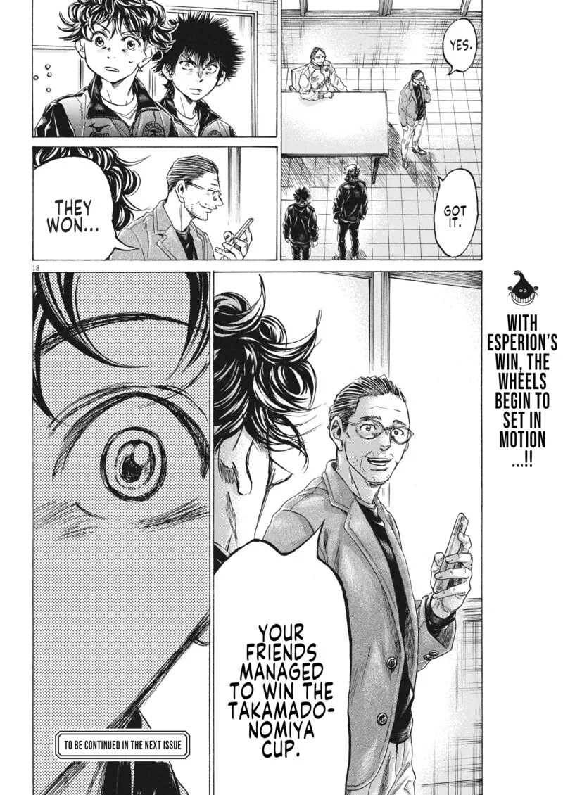 Ao Ashi Chapter 309 page 18