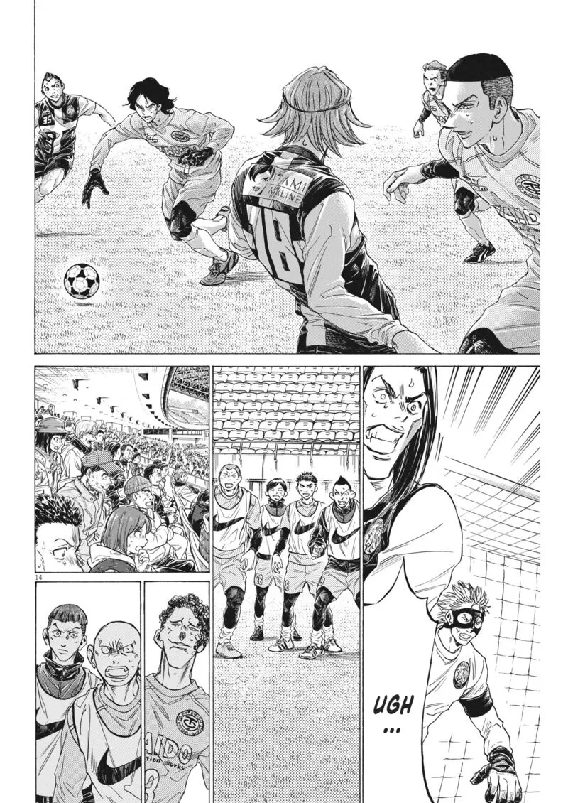 Ao Ashi Chapter 309 page 14