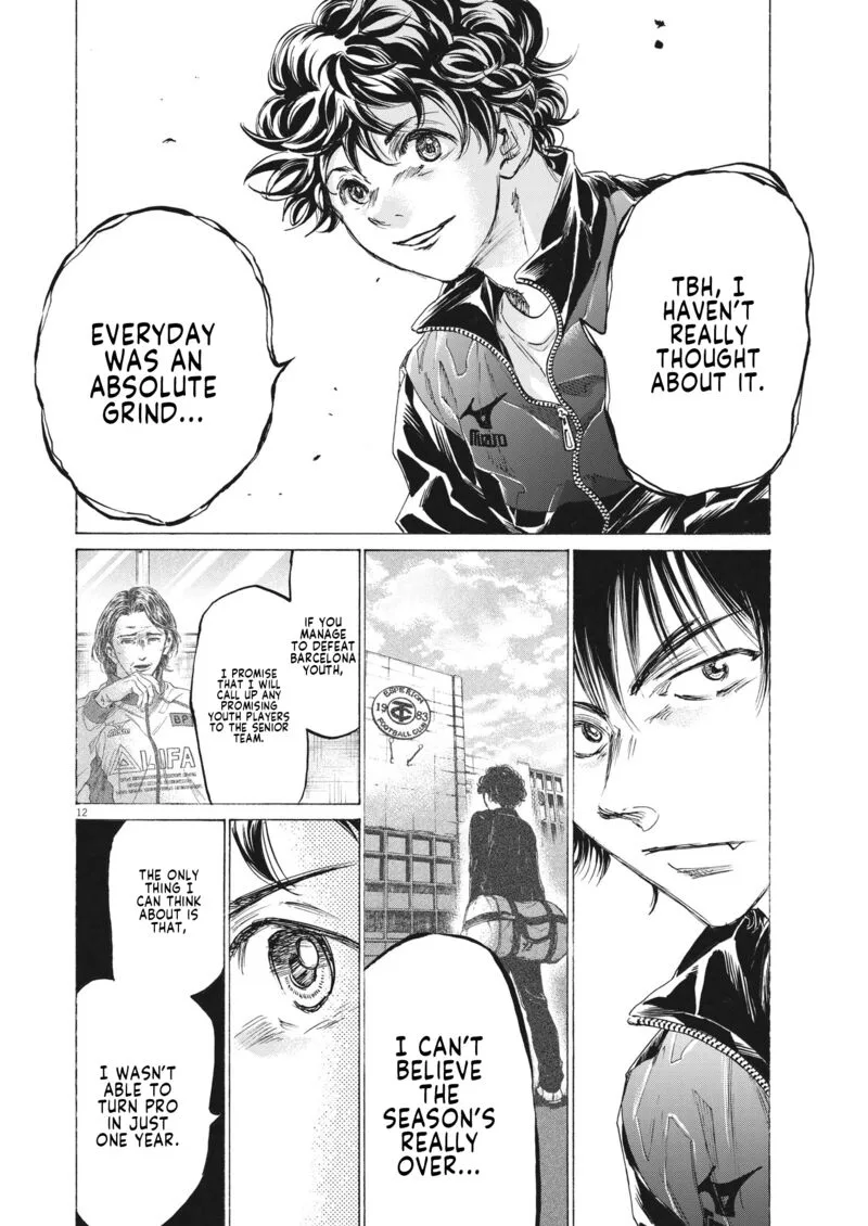 Ao Ashi Chapter 310 page 12