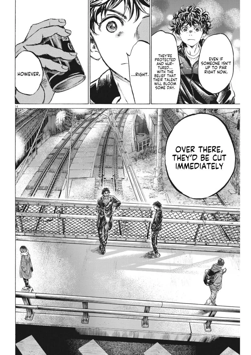 Ao Ashi Chapter 312 page 14
