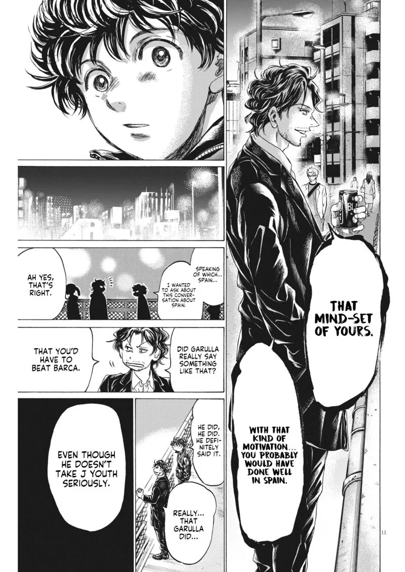 Ao Ashi Chapter 312 page 11
