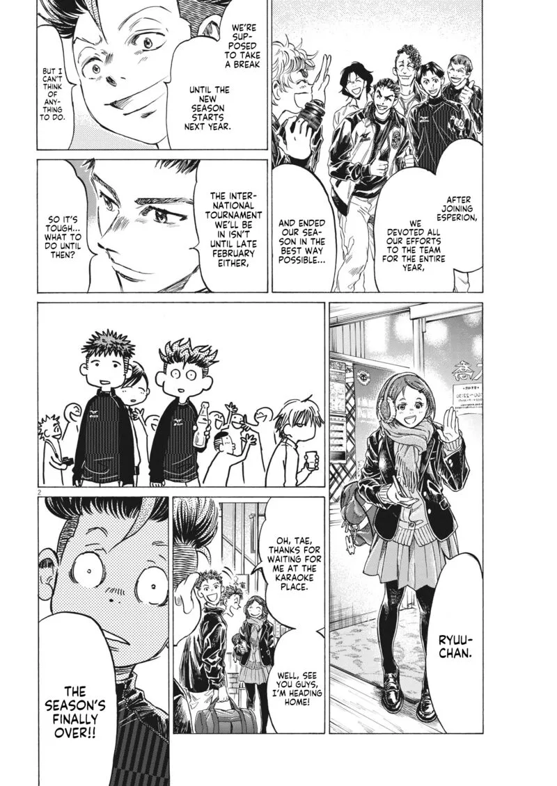 Ao Ashi Chapter 312 page 2