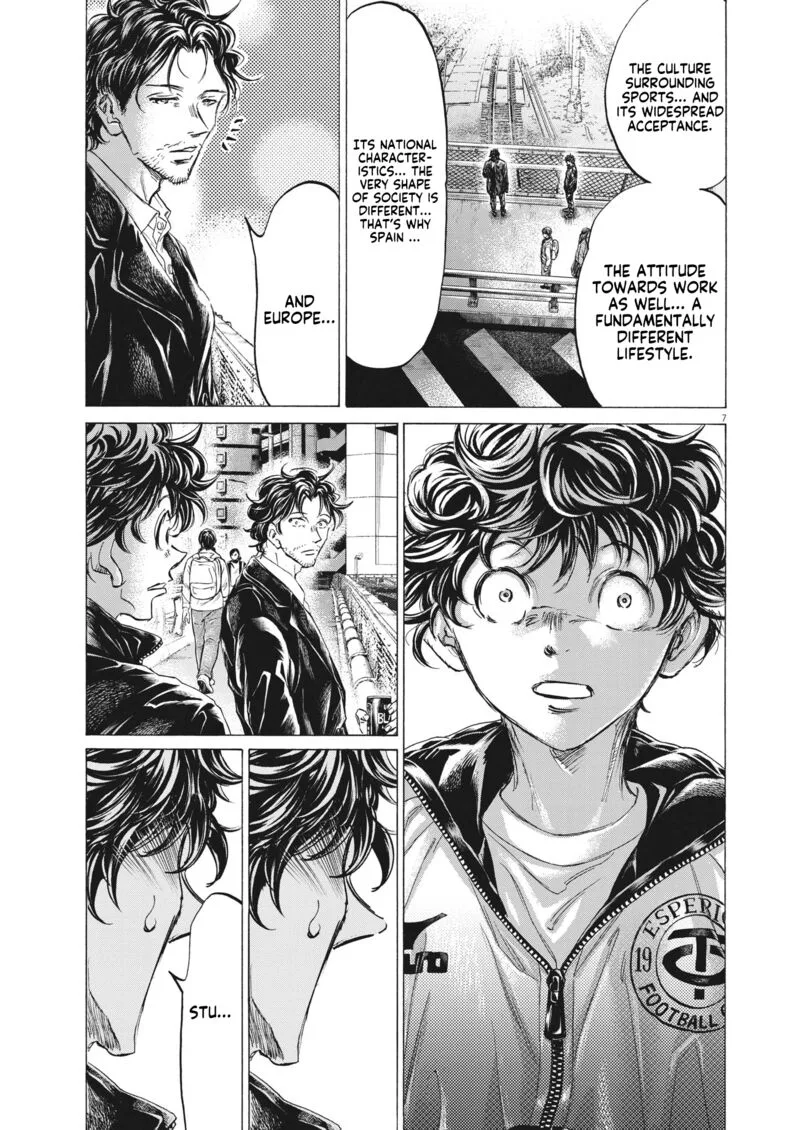 Ao Ashi Chapter 313 page 6