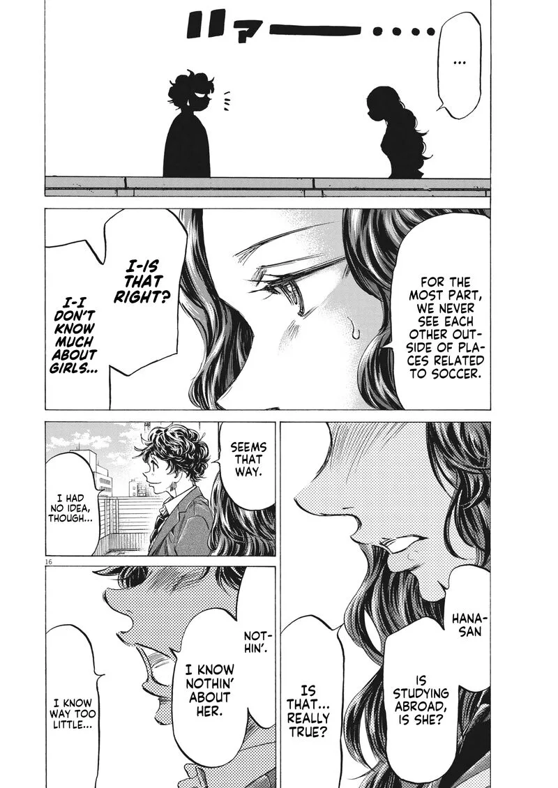 Ao Ashi Chapter 314 page 16
