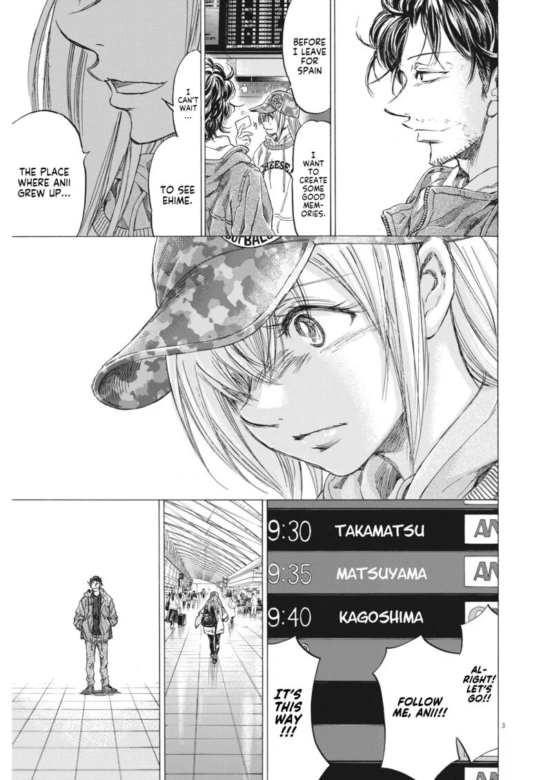 Ao Ashi Chapter 316 page 3