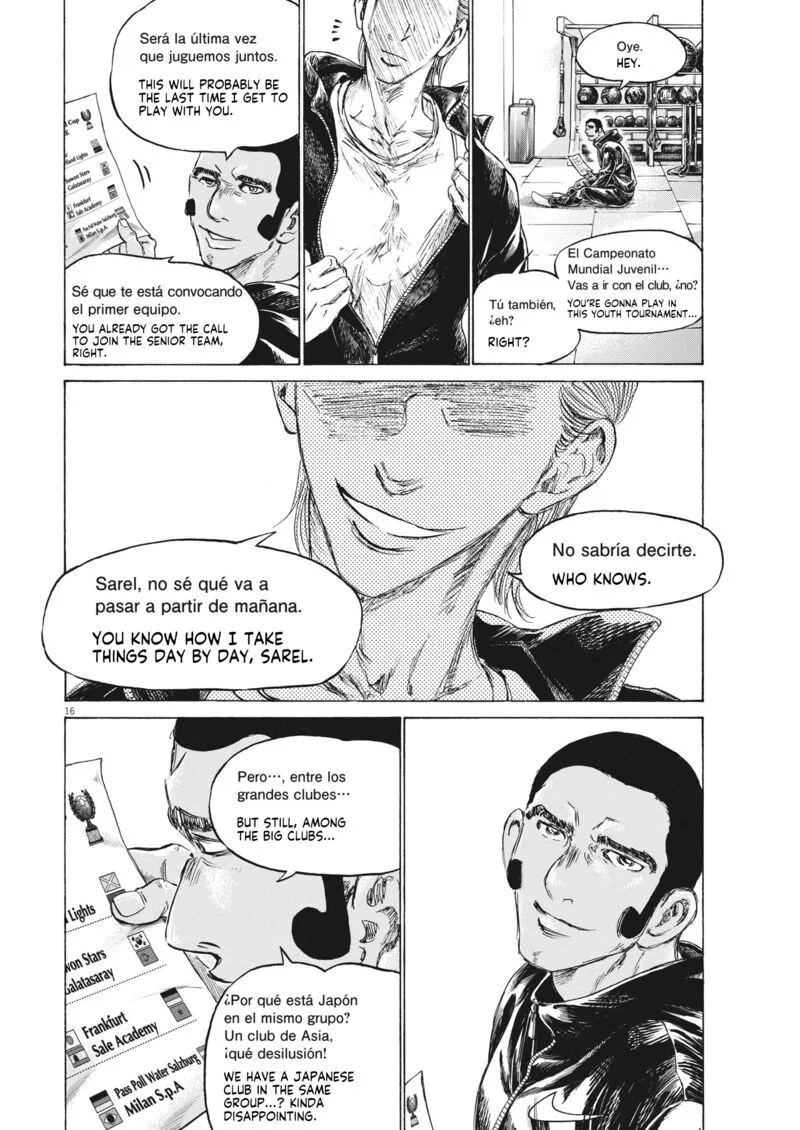 Ao Ashi Chapter 316 page 16