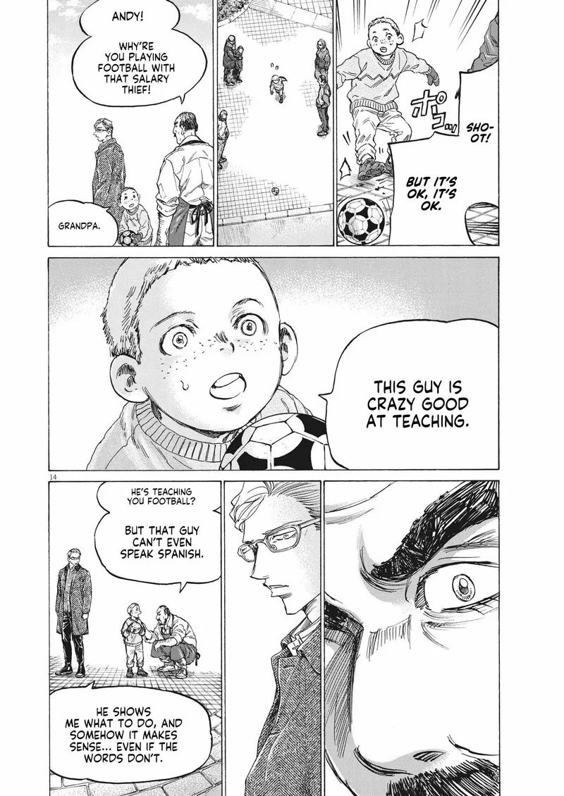Ao Ashi Chapter 318 page 14